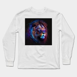 Neon Lion 1 Long Sleeve T-Shirt